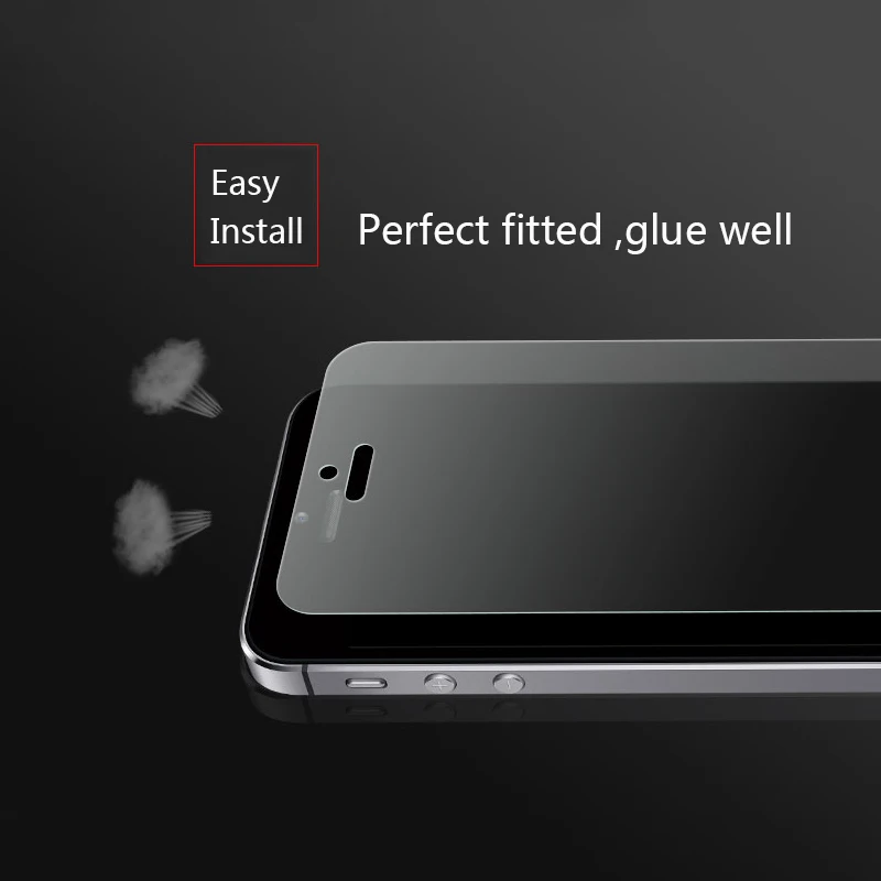  RONICAN frosted matte glas Für iphone SE gehärtetem glas 9h härte iphone 6 7 explosion-proof schutz