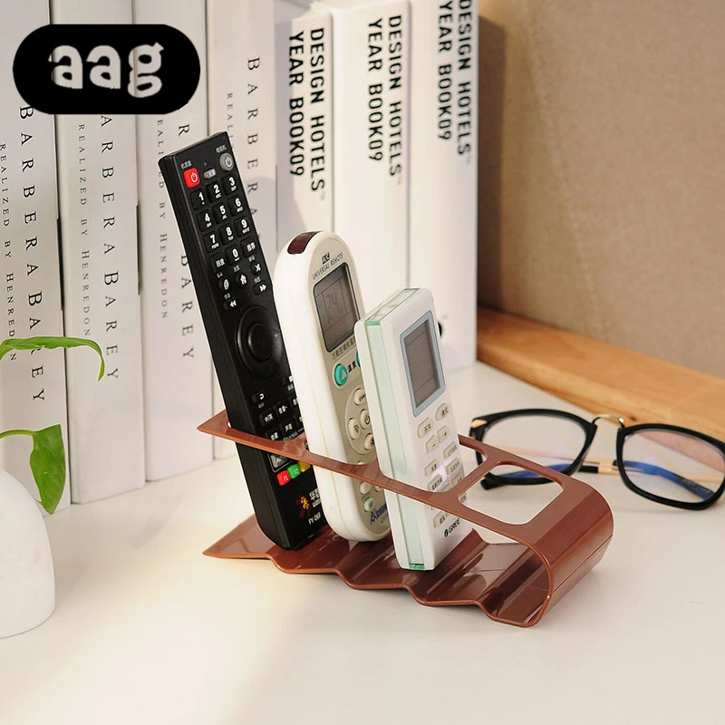  AAG TV/DVD Step Remote Control Storage Holder Portable 4 Frame Mobile Phone Holder Stand Organizer