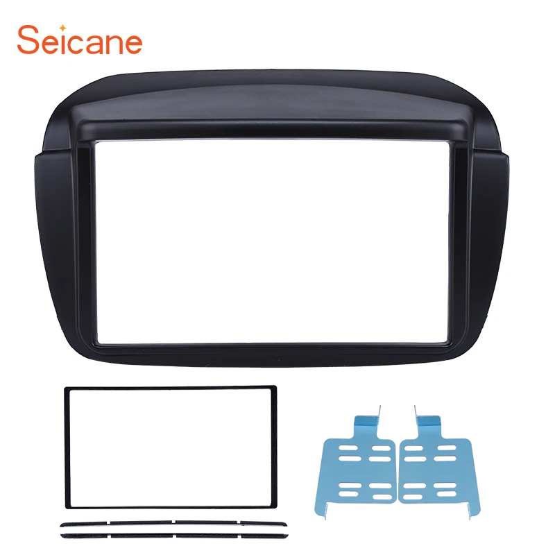 

Seicane Double Din in Dash Audio Fitting Adaptor Radio Frame Panel Fascia for FIAT DOBLO Trim Kit