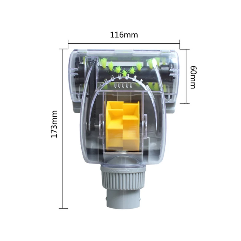 32 мм/35 мм пылесос пылесборник пластик для удаления шерсти домашних животных диван Турбо щетка на запчасти для пылесоса аксессуары