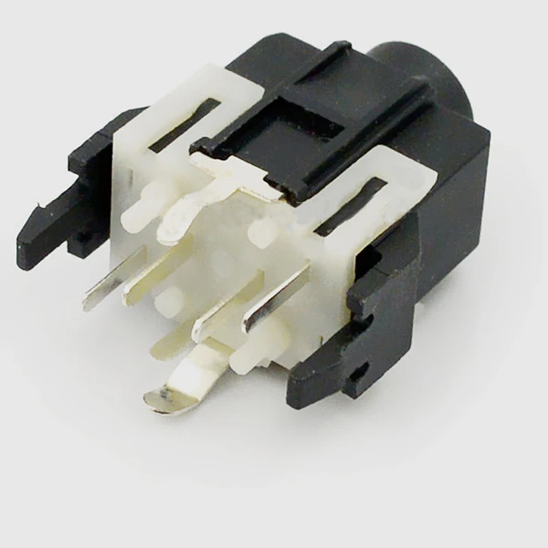 100pcs Jack 3 5mm Audio Connector Vertical Board PJ 334A 3 5mm Headphone Jack Earphone Interface Audio Socket For Toy Switch