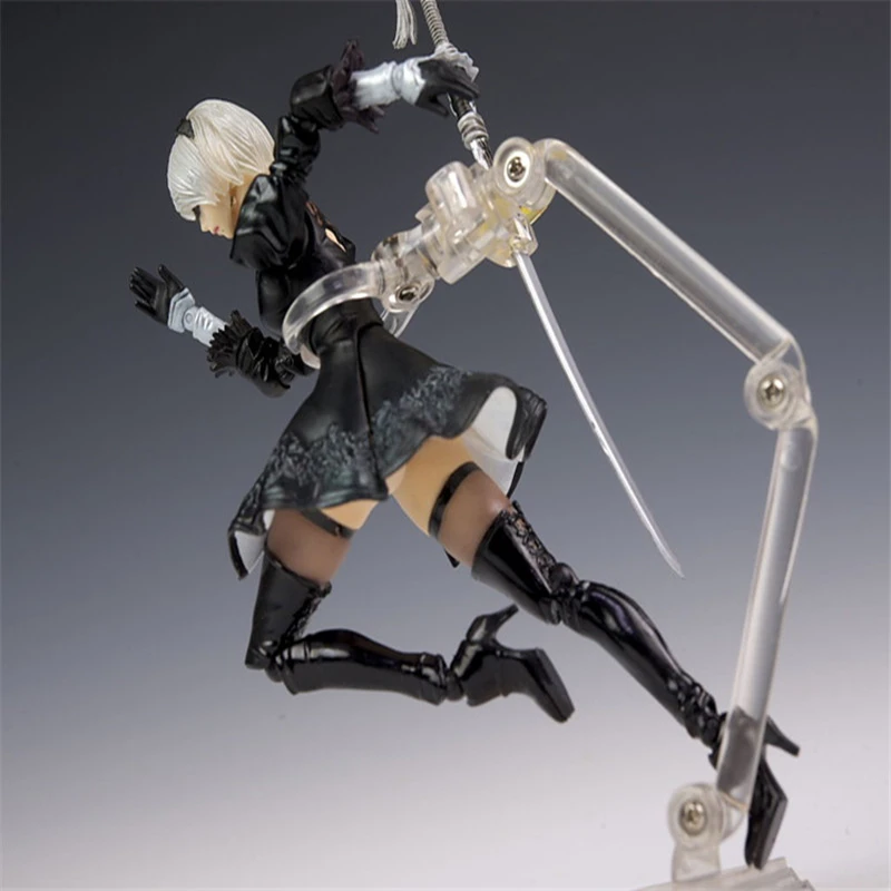 Настоящая игра Аниме Фигурка 15 см Play Arts Kai NieR Automata YoRHa No. 2 Тип B 2B Фигурки игрушки