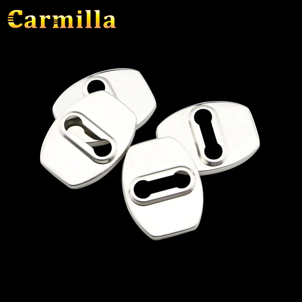 Защитный чехол Carmilla для автомобильного дверного замка из нержавеющей стали Hyundai