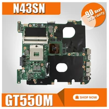 N43SN Motherboard GT550M 1GB For ASUS N43S N43SL N43SN N43SM Laptop motherboard N43SN Mainboard N43SN Motherboard