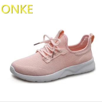 

New listing hot sale summer men women Flying line Breathable running shoes sneakers Couple shoes