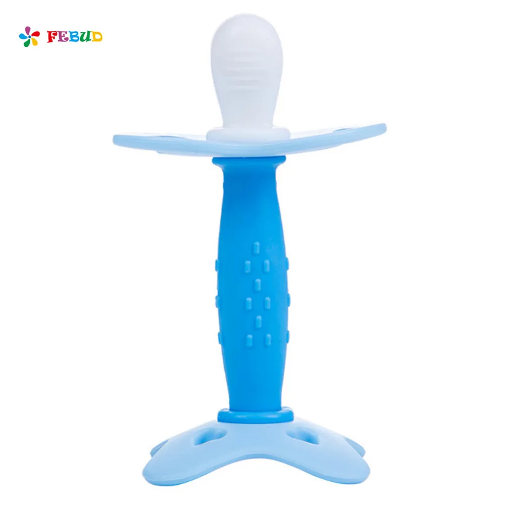 Baby Teether Infant Stereoscopic Silicone Teether Easy To Hold Baby