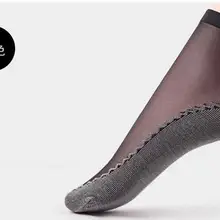 10 пар в партии; в Корейском стиле женские ультратонкий прозрачный красивый кристалл эластичные короткие носки в стиле пэчворк Летние носки