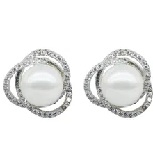 SNH 11-12 мм AAA кнопка белый пресноводный жемчуг серьги Настоящее серебро 925 проба серьги подлинный культурный жемчуг серьги для женщин