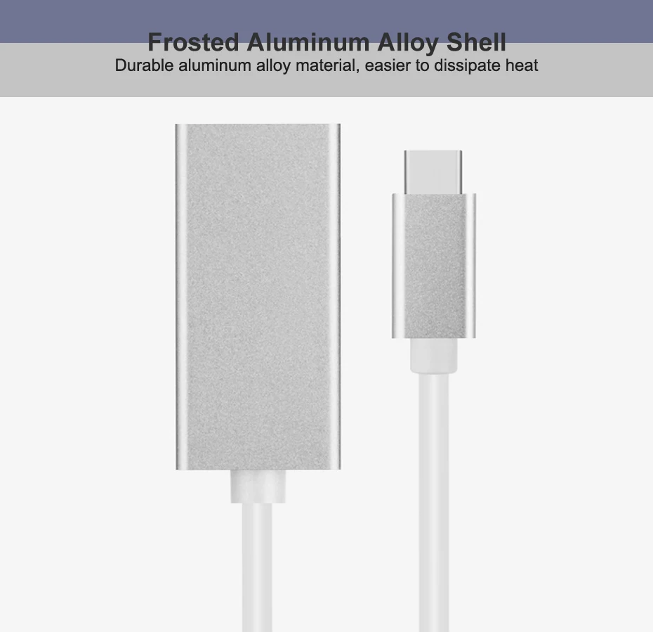 USB 3.1 Type C to DP Cable USB C to DisplayPort Cable 7
