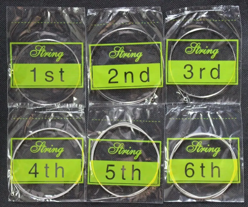 ¿150XL/? 009in cuerda de Guitarra eléctrica conjunto 009/229mm cuerdas de Guitarra de alta calidad Guitarra accesorios 6 unids/set níquel puro Materia