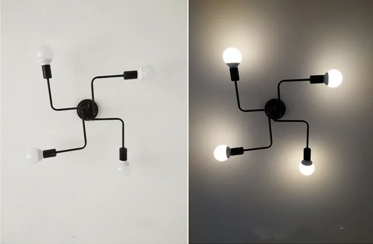 Vintage Ceiling Lamp Lamparas De Techo Lustre Luminaria Abajur Ceiling Lamp Home Lighting Avize Luminaire Living Room Lamp