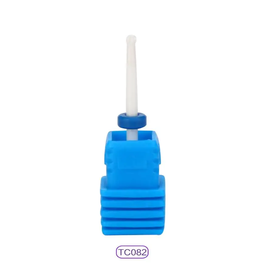 

NEW 1PC Bullet Ceramic Nail Drill Bit Electric Manicure Machine Accessories Nail Art Tools Electric Manicure Cutter Nail X726