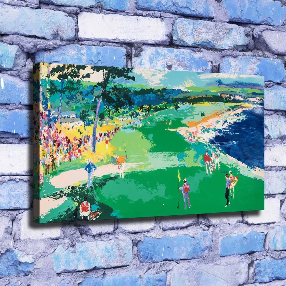 LeRoy Neiman Sports golf HD Печать на холсте домашнее украшение гостиная Настенные рисунки