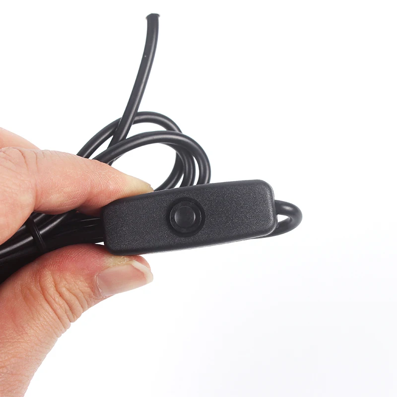 USB светодиодная лента Лампа SMD3528 DC5V 1 м 2 3 4 5 с гибкий коммутатор светодио дный