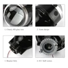 RONAN 3.0 inch G2 type adjustment bracket HD glass & blue film bi xenon Fog Light projector lens D2S D2H H11 Lamps for SUBARU ► Photo 3/5