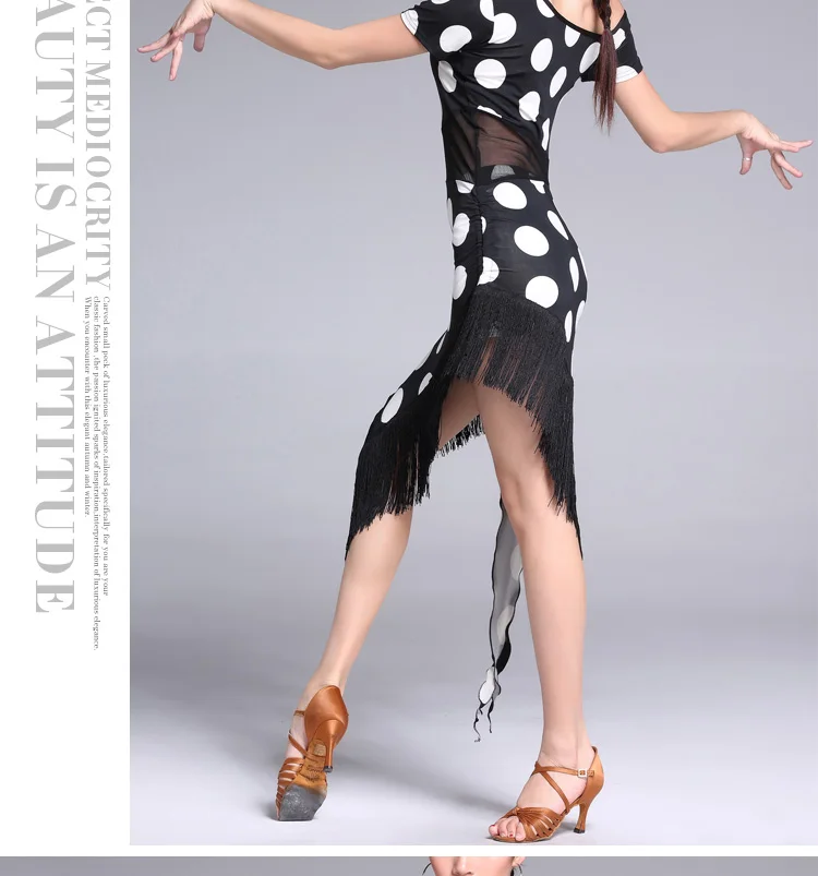 Новые костюмы для латинских танцев для женщин, танго, сальса, Румба, современное танцевальное платье, одежда для латинских танцев, Одежда для танцев M, L, XL