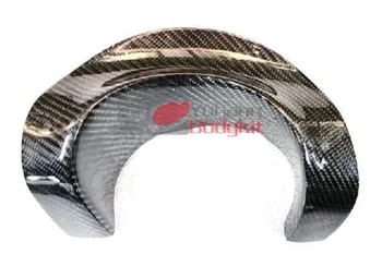 

High Quality USDM OEM Rear Bumper Exhaust Heatshield For CF 2003-2007 Evolution EVO 8 9 Carbon Fiber