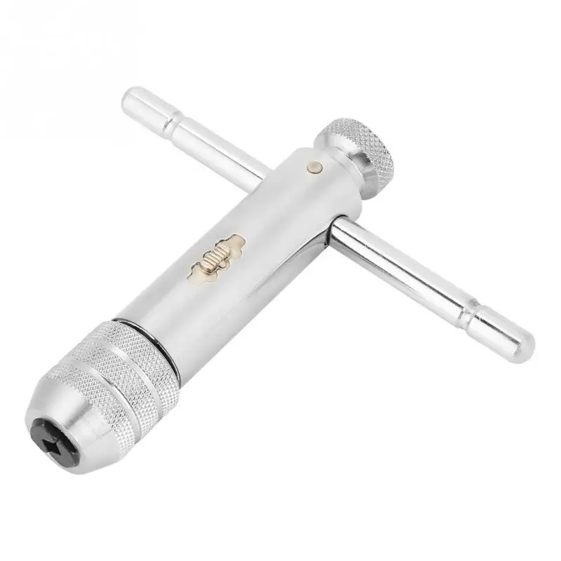 Adjustable T Bar Handle Ratchet Tap Wrench M3 M8 M5 M12 for Tap Die Set