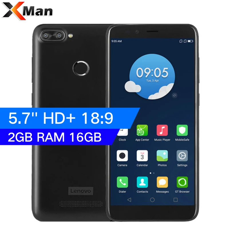 Оригинальный смартфон lenovo K320t 2 ГБ 16 4G LTE 5 7 дюймов 18:9 полный экран 3000 мАч Android 0