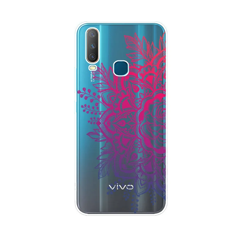 Чехол для Vivo Y17, мягкий силиконовый чехол из ТПУ для VIVO v17 neo Y91C Y91 Y15 Y12 V15 V15Pro Pro, чехол для телефона s для VivoY17 y95