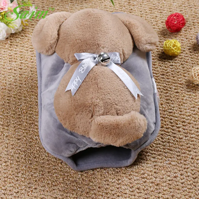 Saim Lovely Electric Hot Water Bag Cute Back View Dog Hot Water Bottle