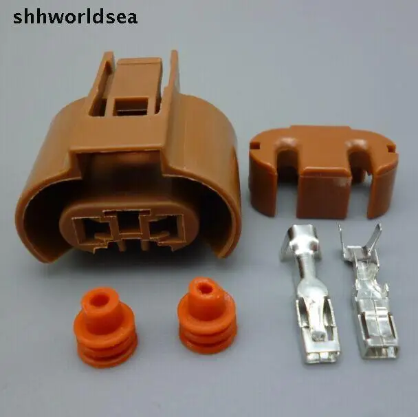 shhworldsea 2Pin 9006 Auto Dipped headlight plug 9006 lampholder