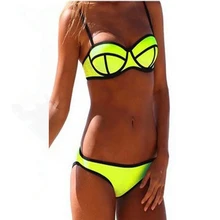 High Grade Nylon Bikinis 2018 Swimwear Women Bandage Swimsuits Brazilian Push Up Bikini Set Bathing Suits Biquini Beach