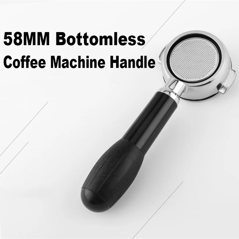 58 мм кофемашина из нержавеющей стали E61 бездонный фильтр Держатель портафильтр для CRM двойной рот профессиональный аксессуар