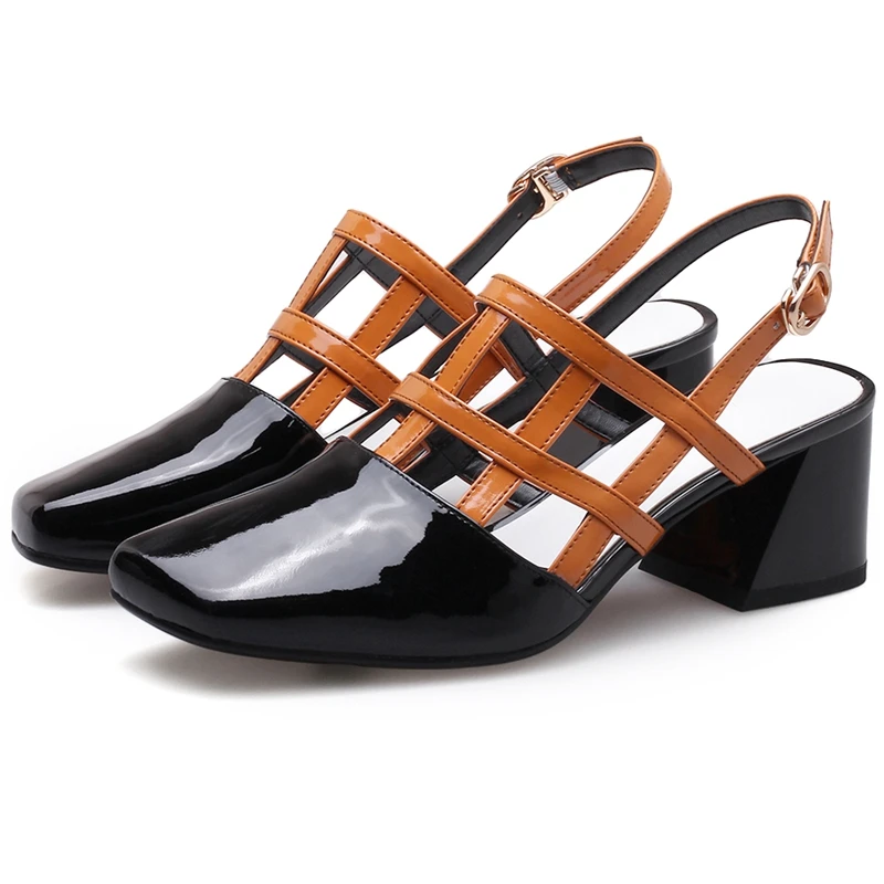 Enmayer 2018 Women Fashion Genuine Leather Mary Janes Women Shoes Zapatos De Mujer De Moda 2018 De Vestir Size 34-39 LY458 Enmayer 2018 Women Fashion Genuine Leather Mary Janes Women Shoes Zapatos De Mujer De Moda 2018 De Vestir Size 34-39 LY458