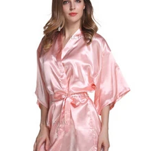 RB030 сексуальный большой размер, сексуальный атласный ночной халат, кружевной халат, идеальный свадебный халат для невесты, подружек невесты, халат для женщин