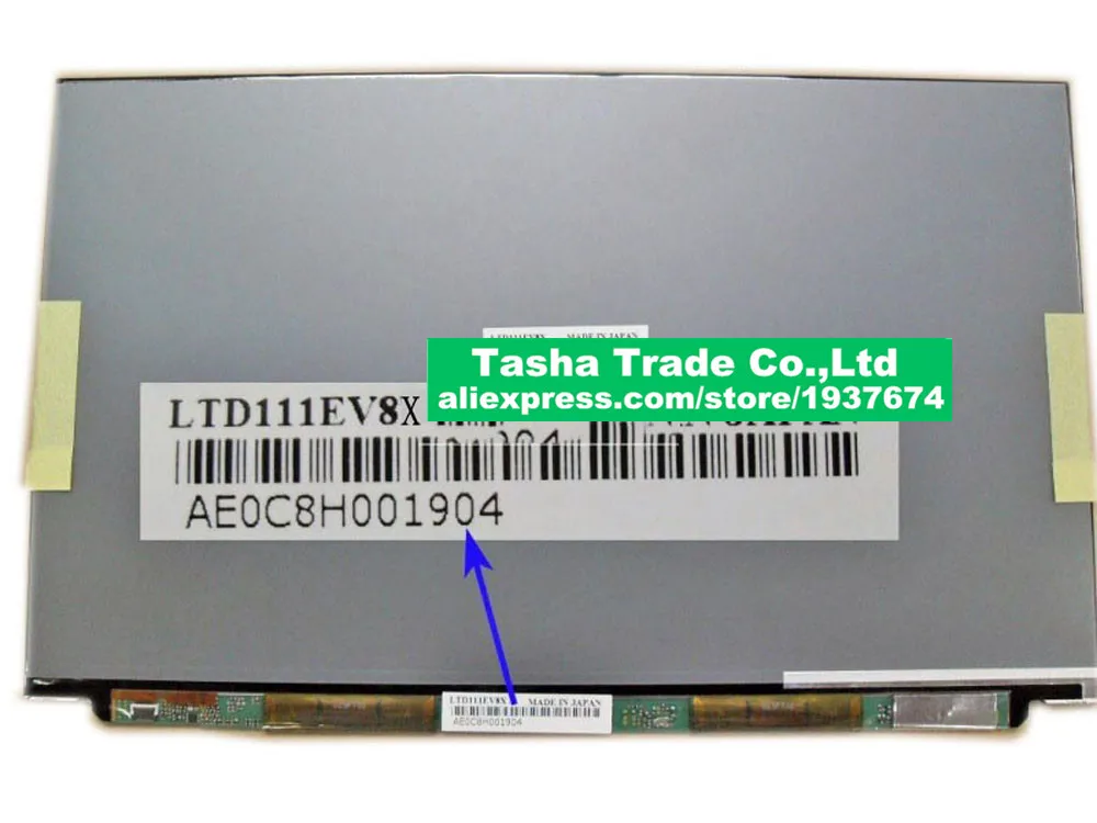 

For Toshiba Screen LTD111EV8X Laptop Screen LCD Panel 1366*768 Matte LVDS 30Pins MATTE
