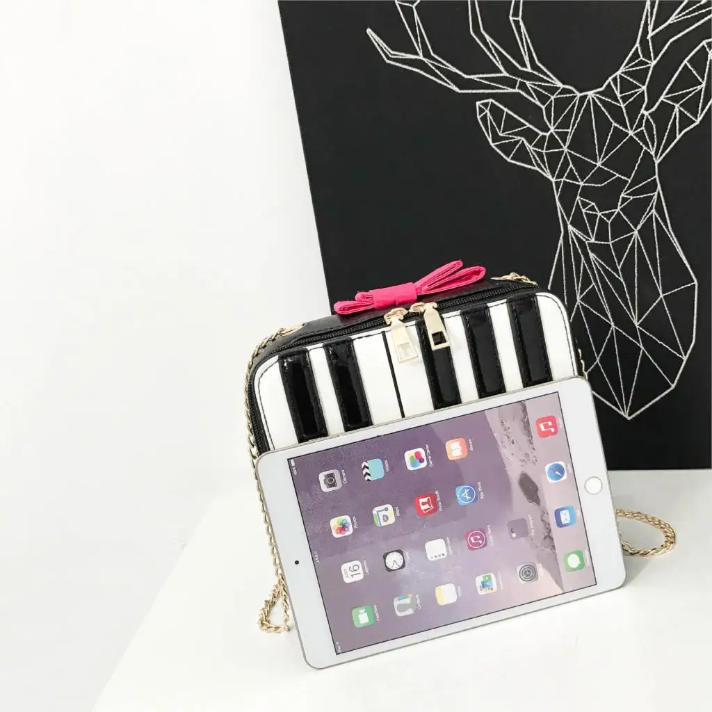 Piano Keyboard Design Womens Handbags Crossbody Bags Girls Shoulder Messenger Bag Mujer Handbag for