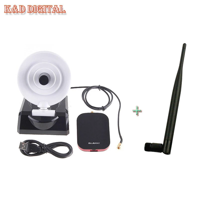5dBi Omni Antenna and 36dBi Radar Antenna Blueway N9800 High Power USB WiFi Adapter USB WiFi
