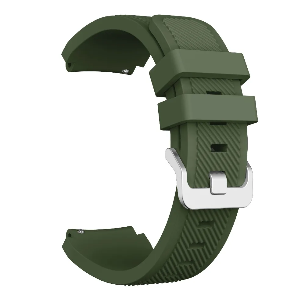 22 мм спортивный силиконовый ремешок для часов huawei часы GT 2 ремешок для samsung gear S3 классический Frontier наручные часы Galaxy часы 46 мм браслет