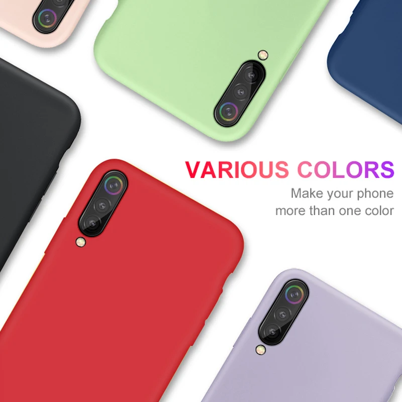 

Case On For Samsung Galaxy S10 plus S10e A70 A50 A40 A30 A20 Liquid Silicone Protective Cases cover bumper fundas on a 70 50 40