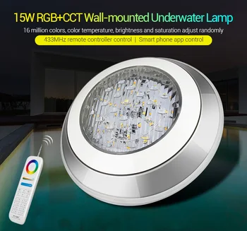 

[Seven Neon]DC12V/DC12-24V 15W RGB+CCT LED Dimmable IP68 Underwater Proof Swimming Pool Light
