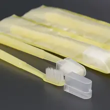 10 шт./лот Высокое качество 18 см мягкий мех семейный отель Путешествия Carry On гигиены зубная щетка независимая упаковка