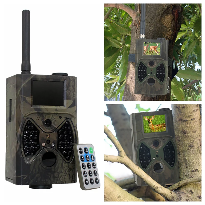 

Infrared Hunting Cameras 1080P HD 12MP Remote Track control trap Cameras HC300M Outdoor Hunting Wildlife Tracking Camera