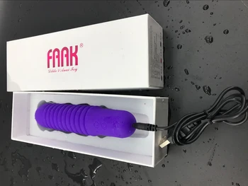 FAAK New Magic Wand Vibrator Massager Toy Women USB Rechargeable Vibrating Stimulator Vagina Masturbator Anal Sex Toys 7 Speed 4