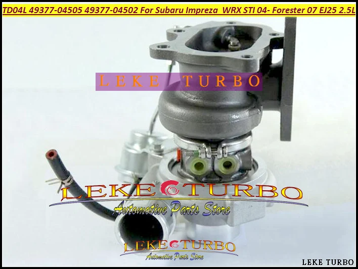 Turbo For SUBARU Impreza  WRX STI 2004-,Forester 2007 2.5T EJ25 2.5L TD04L 49377-04505 49377-04502 49377-04504 14412AA4560 Turbocharger (3)