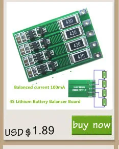 4S 100mA литиевых Батарея Доски для балансирования 18650 Li-Ion Батарея балансируя доска балансировки ток 14.8 В 16.8