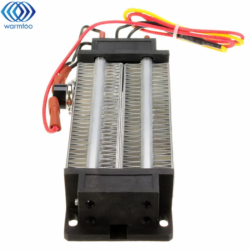 

1pcs PTC Ceramic Air Heater Electric Heater Insulative Corrugated Heater 300W 220V AC DC 118*50mm Heat Up Quickly Safety
