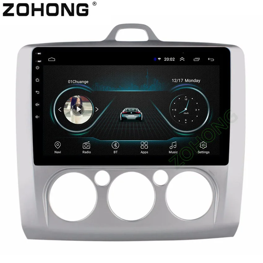 

2.5D Android 8.1 car dvd Multimedia player GPS for for Ford Focus 2 2004 2005 2006 2007 2008 2009 2010 2011 navigation Radio BT