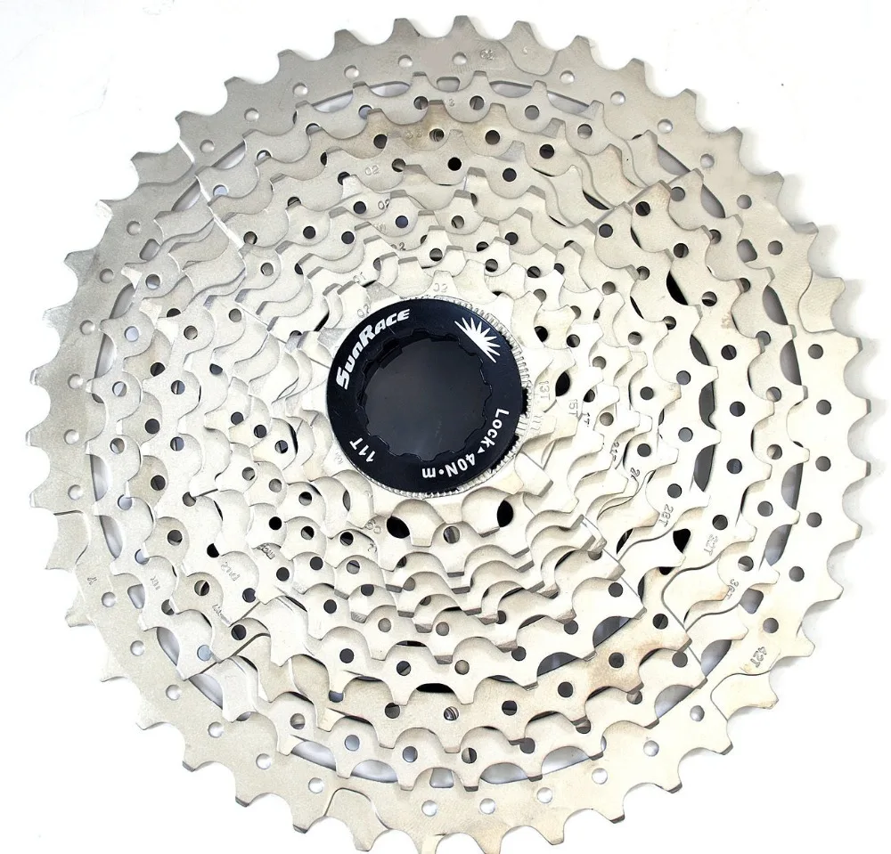 SunRace CSMS8 11-46T 11 Speed Wide Ratio Cassette M8000//M9000 XX1 X01 X1 Black