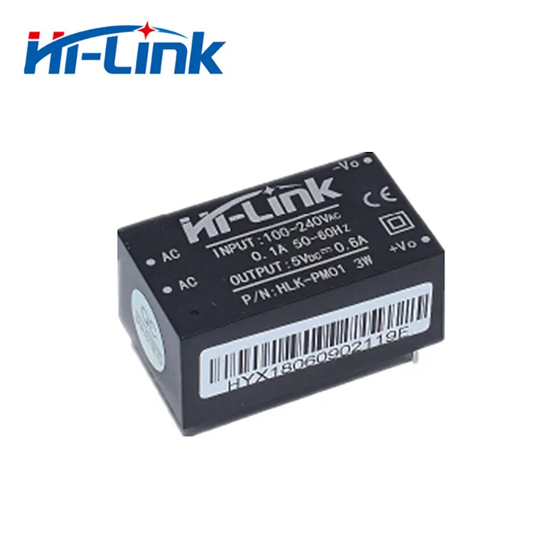 HLK-PM01 HLK-PM03 HLK-PM12 AC-DC 220V to 5V/3.3V/12V Mini Intelligent Household Switching Power Supply Module