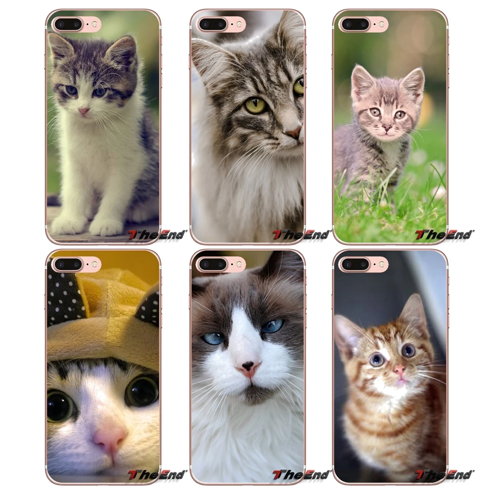 

For Xiaomi Redmi 4 3 3S Pro Mi3 Mi4 Mi4i Mi4C Mi5 Mi5S Mi Max Note 2 3 4 Cover Coque Silicone Phone Case Covers Cat Animal Grain