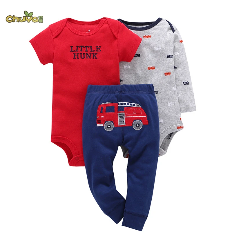 Chuya Enfants Bebes Vetements Ensemble Bebe Garcon Bebe Fille 3 Pieces Vetements Set Ropa Costume Barboteuse Pantalon Ensemble Aliexpress