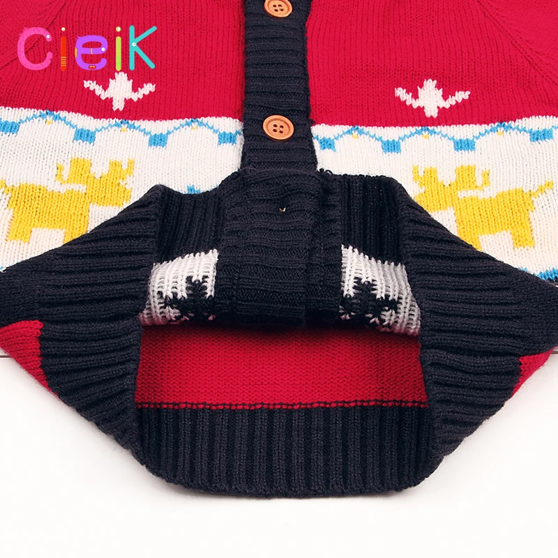 CieiK Boys Knitted Sweaters Cardigans Baby Infant Cartoon Coat Newborn Jacket 2018 Spring Toddler Girls Outwear Hood Button Up (11)