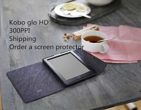 Устройства для чтения электронных книг KoBo glo HD 300PPI электронная книга сенсорный чернила электронный сенсорный экран HD 1448x1072 6 дюймов дорожная сумка для чтения