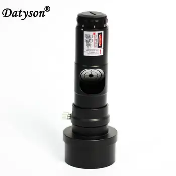 

Datyson Red Dot Laser Collimator 1.25'' Metal 7 Bright Levels Triple Cemented Lens with 2" Adapter for Reflector Telescope